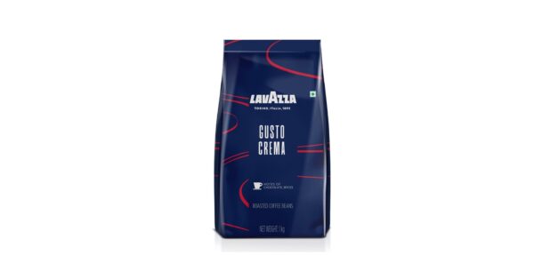 Lavazza Gusto Crema Roasted Coffee Beans 1Kg