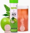 Oziva Metabolic Acv Moringa Green Apple Flavour 15 Tablets
