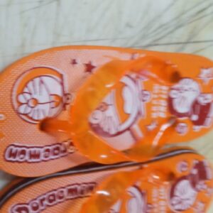 Orange Colour Kids Slippers Size 5