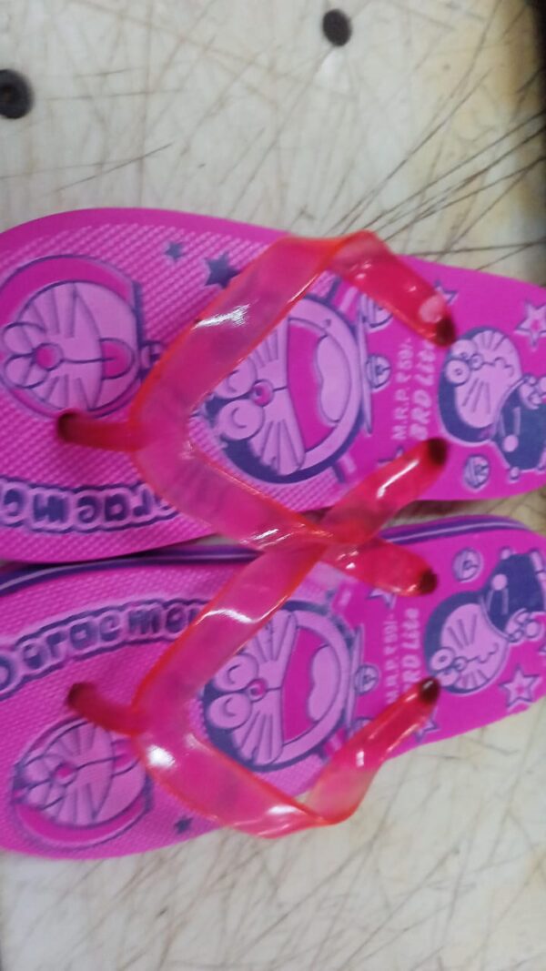 Pink Colour Kids Slippers Size 11