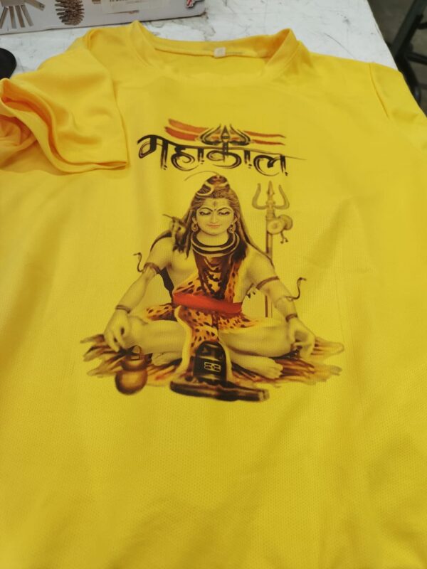 Yellow Colour T Shirt For Kids Boy Size 34