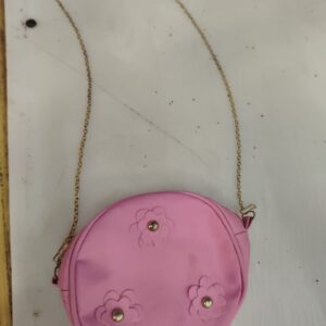 Pink Round Sling Bag