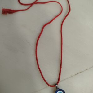 Blue Eye Pendant With Red Thread