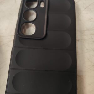 Vivo Y300 Black Color Mobile Cover
