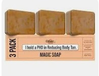 Ghar Soaps Magic Soap Saffron And Sandalwood 100Gm Pack Of 3