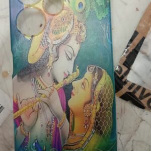 Radha Rani And Krishna Print Vivo Y16 Case Cover