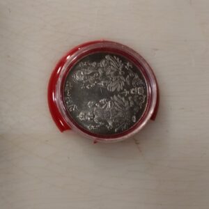 Silver Plated Mata Lakshmi Coin For Diwali Pooja