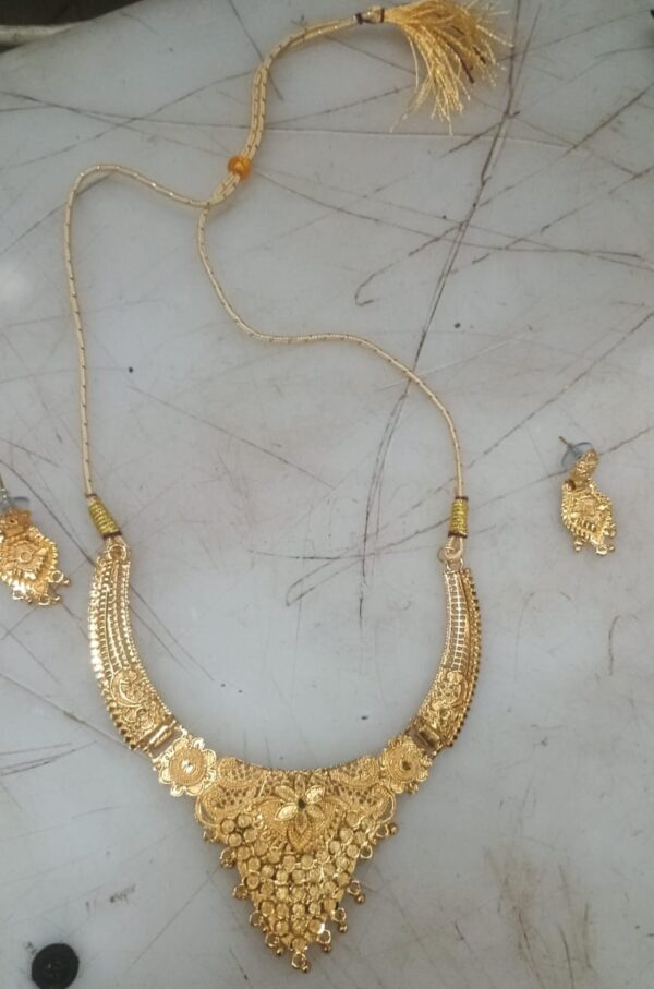 Gold Plated Jewellery Set For Women