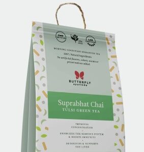 Butterfly Suprabhat Chai Tulsi Green Tea 100Gm
