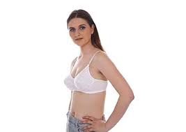 Bra For Women Colour White Size 32