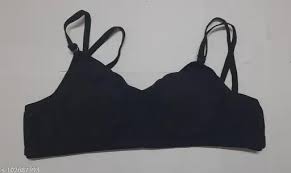 Bra For Women Colour Black Size 32