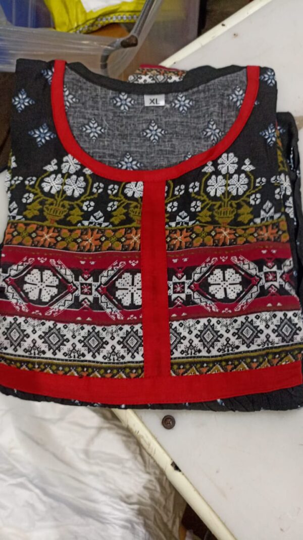 Women Dress Black And Red Colour Size Xl