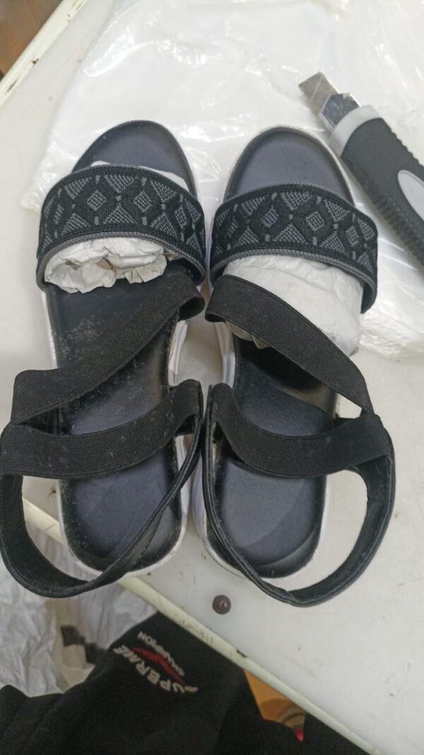 Women Sandals Black Colour Size 37