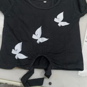 Women Top Black Colour Size S