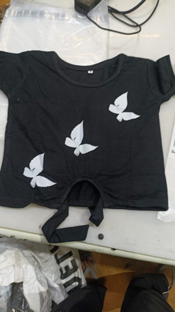 Women Top Black Colour Size S
