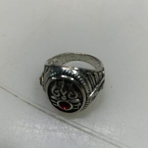 Men Ring Silver Colour