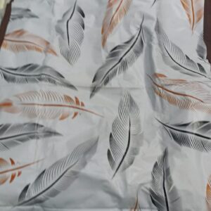 Fridge Cover White Printed