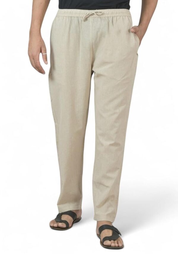 Qasida MenS Formal CottonLinen Trouser Size M