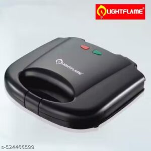 Light Flame NonStick Sandwich Grill Maker Compact Quick Crispy Sandwich Toaster
