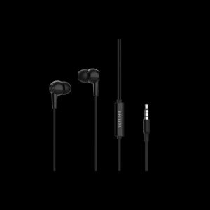 In Ear Wired Headphones Color Black