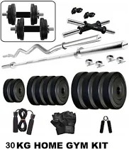 Dcs Pro 30 Kg Fitness 30 Kg Pvc Dumbbell Set
