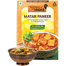 Kitchens Of India Matar Paneer Just Heat Eat 285Gm