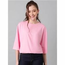 Women Top Pink Color Size S