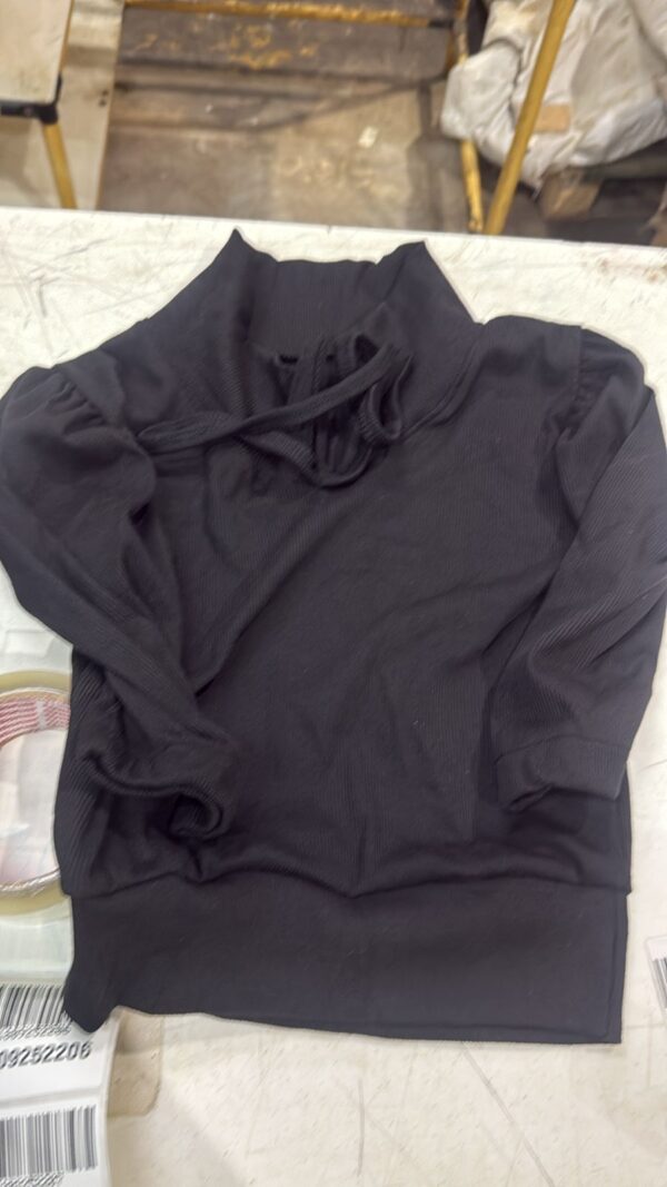 Women Black Color Top Size S