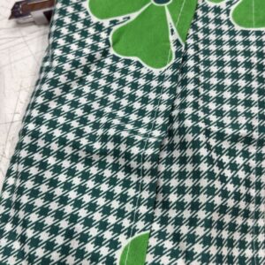 Green And White Color Pillow Cover