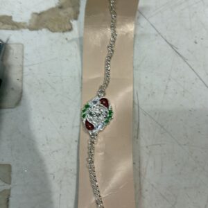 Silver Color Rakhi New Design For Boys