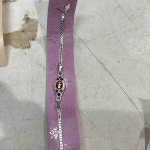 Silver Color Rakhi New Design For Boys