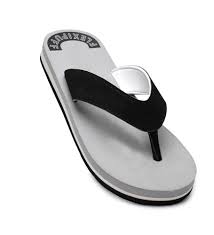 Slippers For Men Colour Grey And Black Size 9