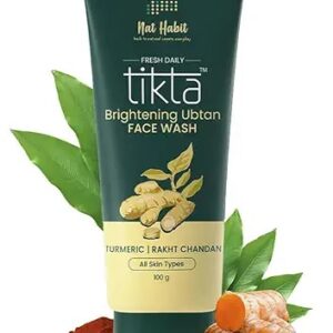 Nat Habit Ubtan Face Wash Fresh Daily Tikta For Men Women 7G