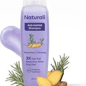 Naturali Anti Hairfall 3X Hair Fall Control Shampoo 370Ml