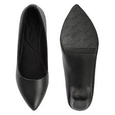 Denill Women Pump Heels Colour Black Size 36