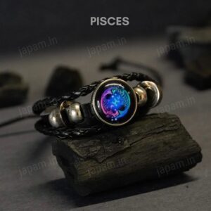 Japan Zodiac Cosmic Leather Bracelet