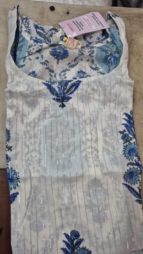 Sriyani Women Ethnic Motifs Printed Cotton Kurta Multicolour Size 5Xl