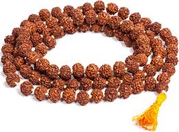 Ankita Gemstones 5 Mukhi Rudraksha Mala For Jaap