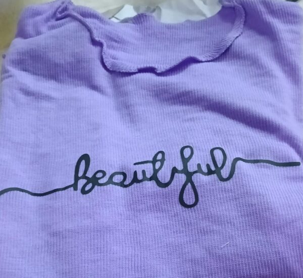 Women Top Color Purple Size S