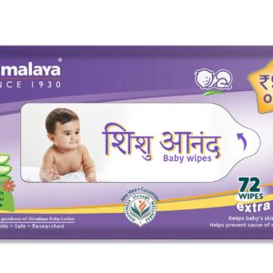 Himalaya Gentle Baby 72 Wipes
