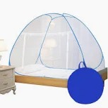 Single Bed Blue Color Mosquito Net