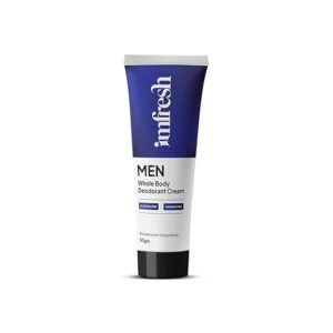 Imfresh Men Deodorant Cream For Whole Body Underarms Area 50Gm
