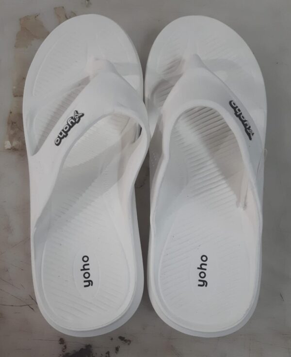 Slipper For Men Color White Size 7