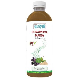 Sampuran Swadeshi Punarnava Makoy Juice Naturally Support Eye Kidney Health 1L