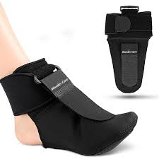Wonder Plantar Neoprene Fasciitis Night Splint Socks Heel Pain Relief Size L Black Colour