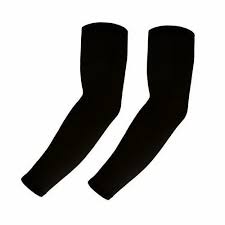 Black Colour Arm Sleeves For Men