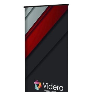 Black Premium Aluminium Roll Up Standee 3 X 6 Ft Black
