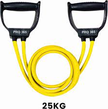 Black Yellow Color Chest Exercise Belt