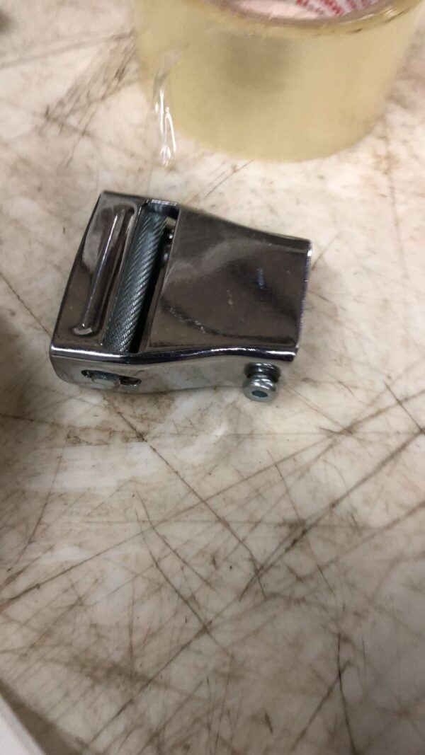 20Mm Webbing Metal Buckle Silver Pack Of 8
