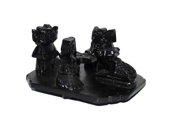 Urban Decor Black Marble Shivling God